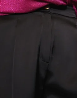 Christine Laure Shorts & Bermudas|Pantalons*Short chic satiné noir