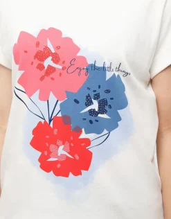 Christine Laure T-shirts|Hauts*T-shirt 100% coton blanc