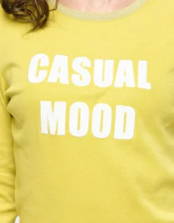 Christine Laure T-shirts|Hauts*T-shirt anis coton modal