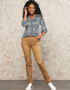 Christine Laure T-shirts|Hauts*T-shirt blanc imprimé