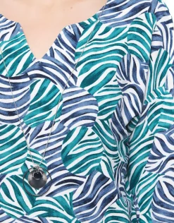 Christine Laure T-shirts|Hauts*T-shirt bleu et vert