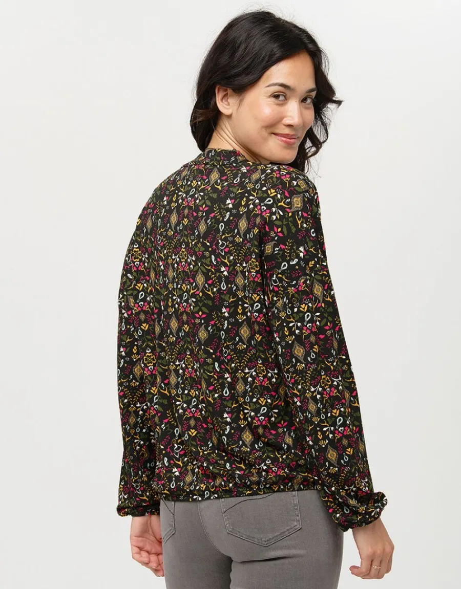 Christine Laure T-shirts|Hauts*T-shirt blousant imprimé