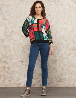 Christine Laure T-shirts|Hauts*T-shirt blousant noir