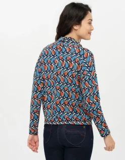 Christine Laure T-shirts|Hauts*T-shirt chaud motif bleu