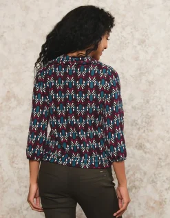 Christine Laure T-shirts|Hauts*T-shirt chaud motif prune