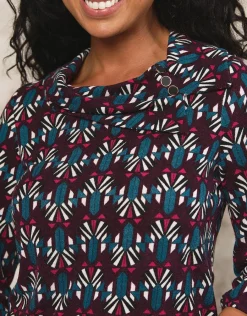 Christine Laure T-shirts|Hauts*T-shirt chaud motif prune