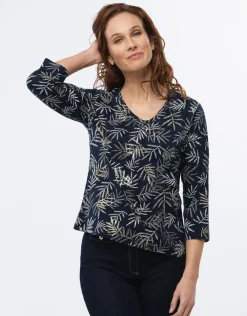 Christine Laure T-shirts|Hauts*T-shirt coton imprimé