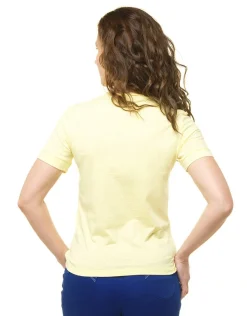 Christine Laure T-shirts|Hauts*T-shirt coton modal jaune