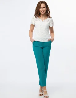 Christine Laure T-shirts|Hauts*T-shirt dentelle chic