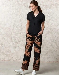 Christine Laure T-shirts|Hauts*T-shirt fluide noir