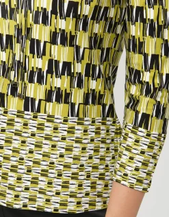 Christine Laure T-shirts|Hauts*T-shirt imprimé anis