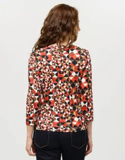 Christine Laure T-shirts|Hauts*T-shirt imprimé rouge