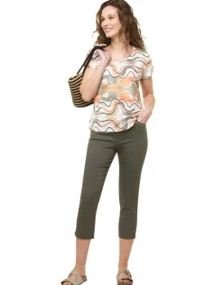 Christine Laure T-shirts|Hauts*T-shirt kaki orange