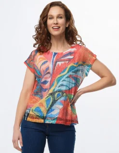 Christine Laure T-shirts|Hauts*T-shirt maille filet