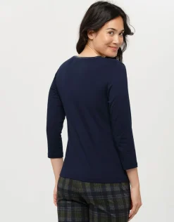 Christine Laure T-shirts|Hauts*T-shirt marine imprimé