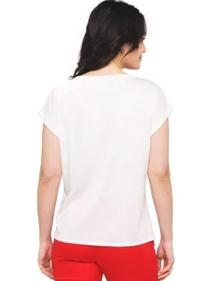 Christine Laure T-shirts|Hauts*T-shirt motif blanc