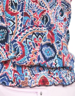 Christine Laure T-shirts|Hauts*T-shirt motif bleu