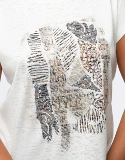 Christine Laure T-shirts|Hauts*T-shirt motif ethnique