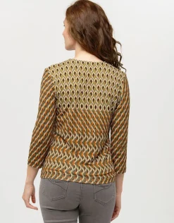 Christine Laure T-shirts|Hauts*T-shirt motif jaune