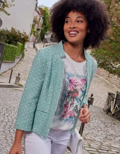 Christine Laure T-shirts|Hauts*T-shirt motif tropical