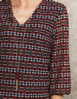 Christine Laure T-shirts|Hauts*T-shirt motif violet