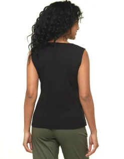 Christine Laure T-shirts|Hauts*T-shirt noir 100% coton