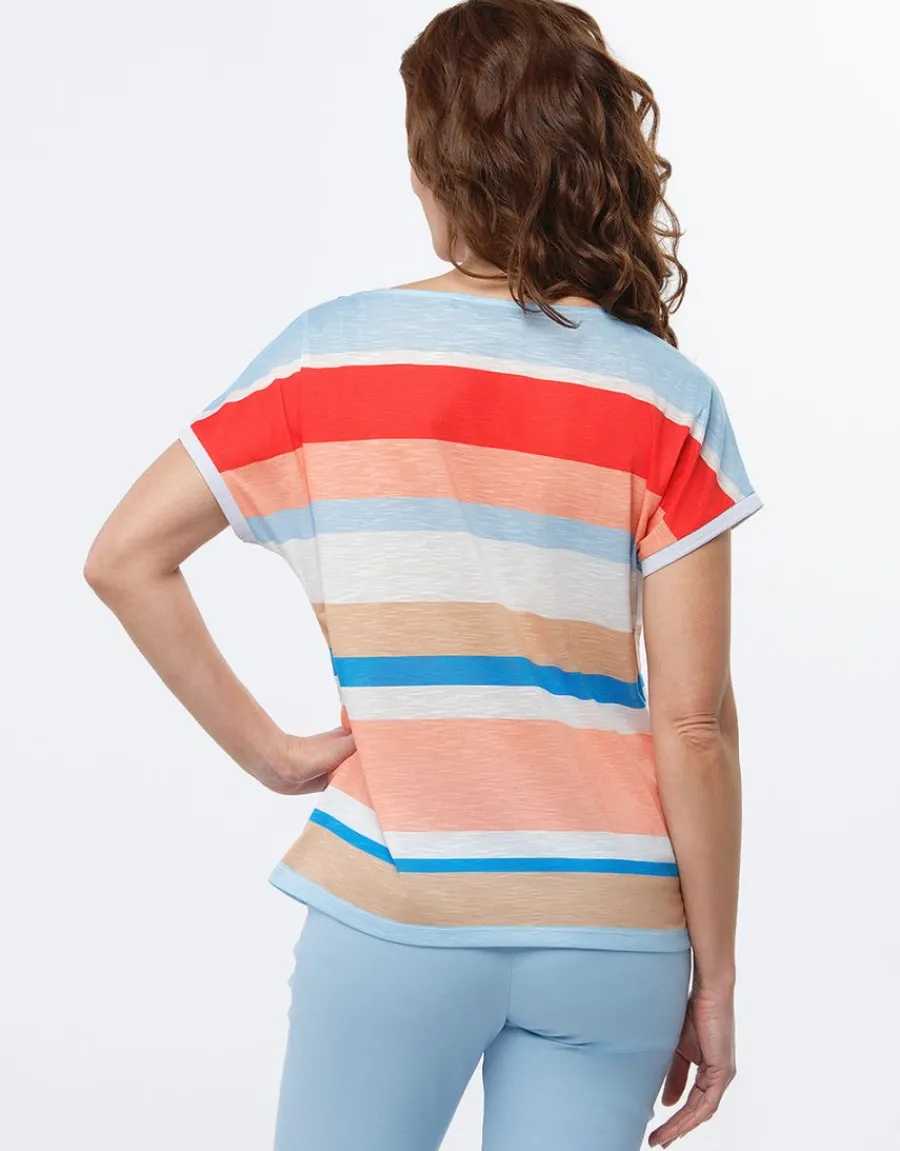 Christine Laure T-shirts|Hauts*T-shirt rayé multicolore