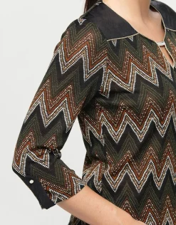 Christine Laure T-shirts|Hauts*T-shirt stretch vert