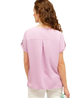 Christine Laure Chemisiers & Blouses|Hauts*Tunique fluide parme