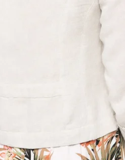 Christine Laure Habillées|Vestes*Veste 100% lin beige