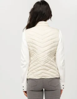 Christine Laure Casual|Vestes*Veste beige bi-matière