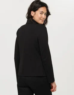 Christine Laure Casual|Vestes*Veste bi-matière noir