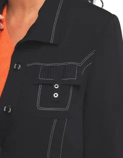 Christine Laure Habillées|Vestes*Veste chemise noire