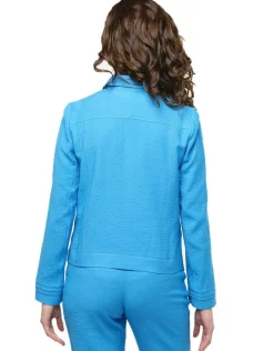 Christine Laure Habillées|Vestes*Veste chic bleu azur