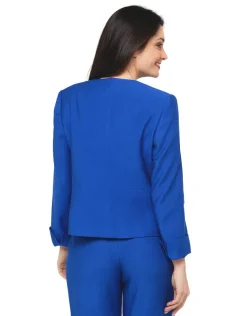 Christine Laure Habillées|Vestes*Veste chic bleu roi