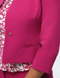 Christine Laure Habillées|Vestes*Veste chic framboise