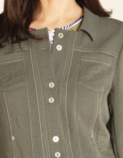 Christine Laure Habillées|Vestes*Veste chic kaki