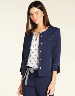 Christine Laure Habillées|Vestes*Veste chic marine