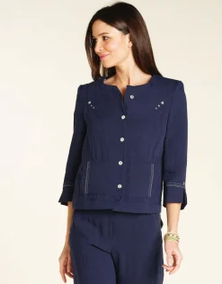 Christine Laure Habillées|Vestes*Veste chic marine