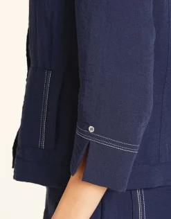 Christine Laure Habillées|Vestes*Veste chic marine