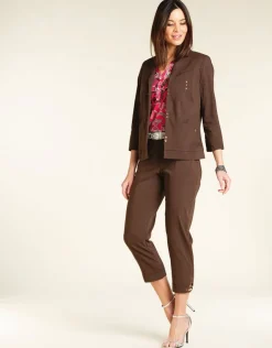 Christine Laure Habillées|Vestes*Veste chic marron