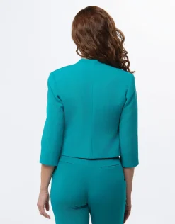 Christine Laure Habillées|Vestes*Veste chic émeraude