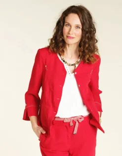 Christine Laure Habillées|Vestes*Veste chic rouge