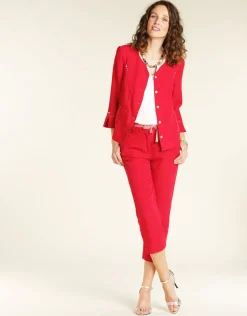 Christine Laure Habillées|Vestes*Veste chic rouge