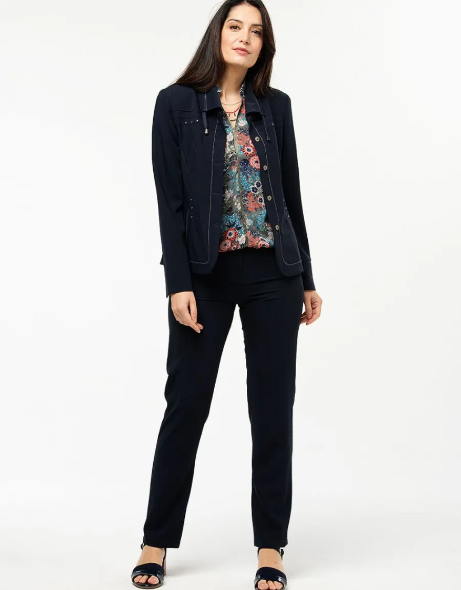 Christine Laure Habillées|Vestes*Veste cintrée marine