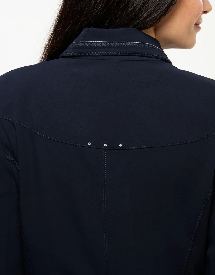 Christine Laure Habillées|Vestes*Veste cintrée marine