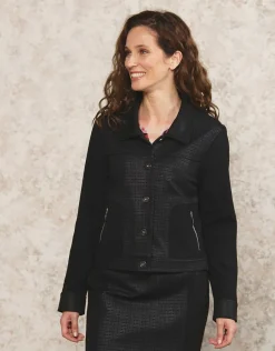 Christine Laure Habillées|Vestes*Veste col chemisier noir