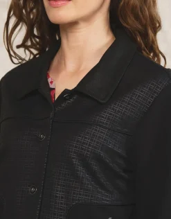 Christine Laure Habillées|Vestes*Veste col chemisier noir