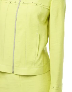 Christine Laure Habillées|Vestes*Veste droite vert anis