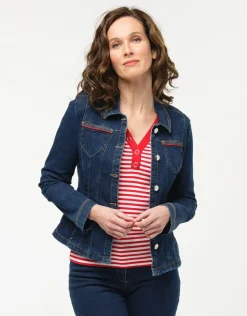 Christine Laure Casual|Vestes*Veste en jean brut coton